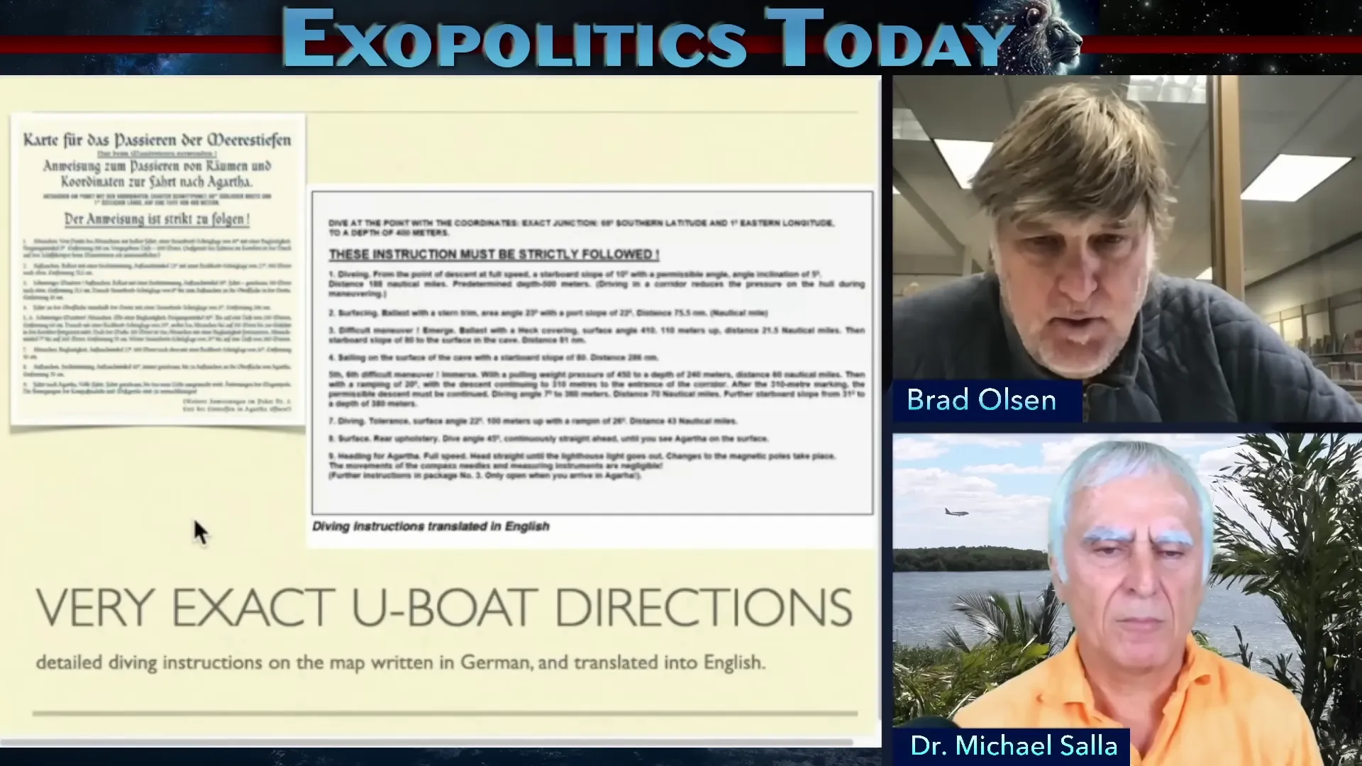 Very Exact U-Boat Directions U-Boat Directions