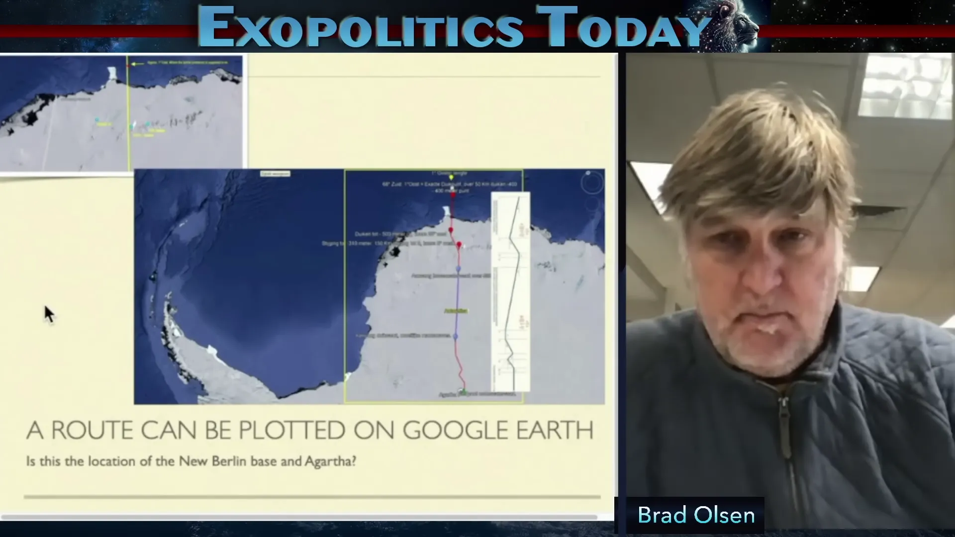 A Route Can Be Plotted On Google Earth U-Boat Directions